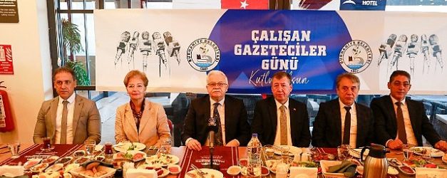 baskan deveciler basin emekcileri ile bulustu