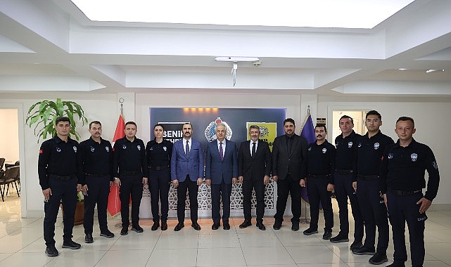 buyuksehirde zabita komiserligi sinavini kazanan personeller goreve basladi