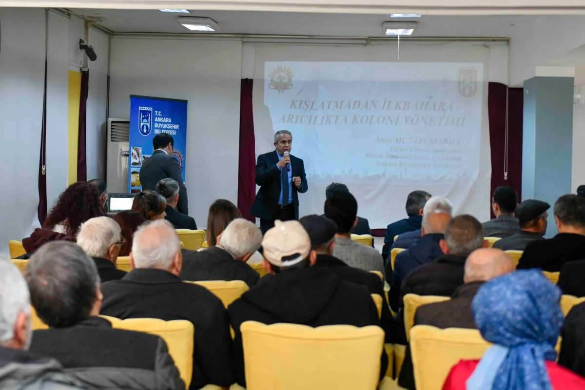 Ankara Büyükşehir Arıcılara Eğitim Desteğini Sürdürüyor