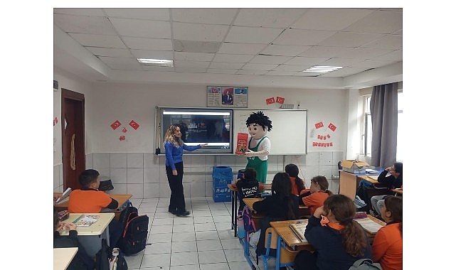 kemer belediyesinden ogrencilere sifir atik egitimi