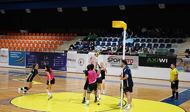 kemerde korfbol heyecani